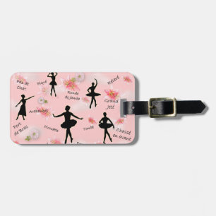 Étiquette À Bagage Ballet (personnalisable)