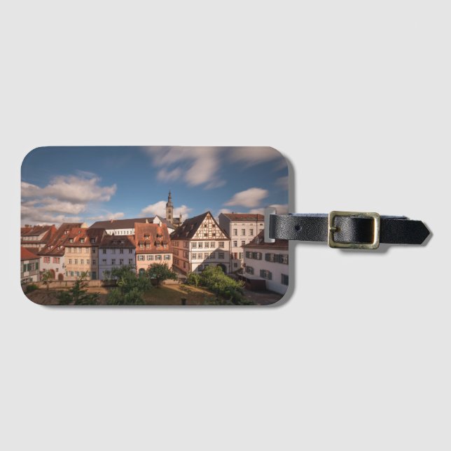 Étiquette À Bagage Bamberg Allemagne (Devant Horizontal)