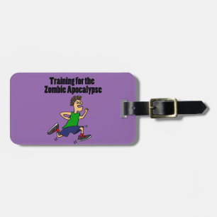 Étiquette À Bagage Bande dessinée courante drôle de type