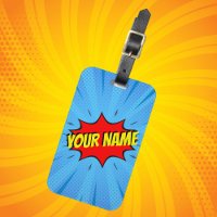 Bande dessinée Superhero Bleu Rouge Jaune Personna