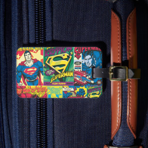 Étiquette À Bagage Bande dessinée Superman