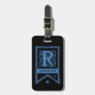Étiquette À Bagage Bannière de monogramme de Harry Potter Ravenclaw