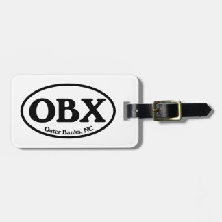 Étiquette À Bagage Banques externes d'OBX ovales