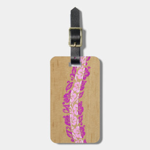 Étiquette À Bagage Banyans Hawaiian Hibiscus Surfboard Bagages Tags