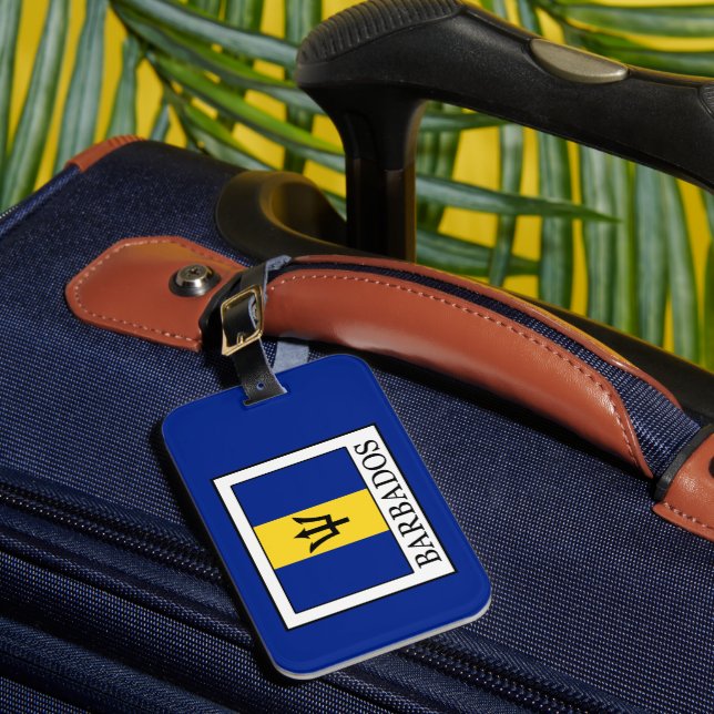 Étiquette À Bagage Barbade (Insitu Rectoal 1)