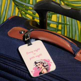 Étiquette À Bagage Barbie inspiré