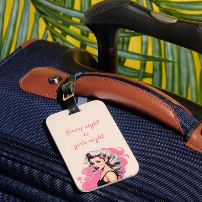 Étiquette À Bagage Barbie inspiré (Insitu Rectoal 1)