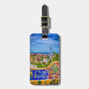 Étiquette À Bagage Barcelone personnalisée