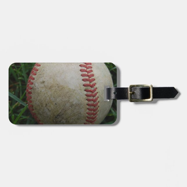Étiquette À Bagage Base-ball (Devant horizontal)