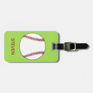 Étiquette À Bagage Baseball Sport personnalisé