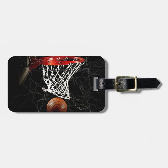 Étiquette À Bagage Basket (Devant horizontal)