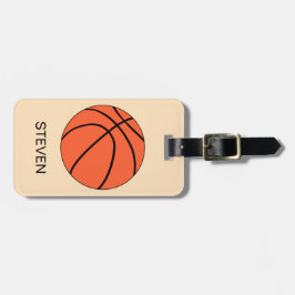 Étiquette À Bagage Basket-ball sportif personnalisé