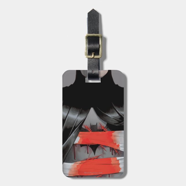 Étiquette À Bagage Batman et le moine fou #5 Couverture (Devant Vertical)