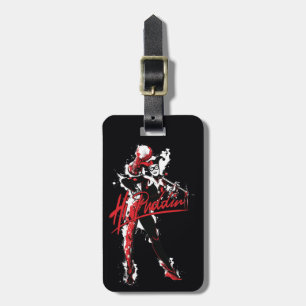 Étiquette À Bagage Batman   Harley Quinn "Hi Puddin'' Ink Art