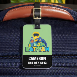 Étiquette À Bagage Batman Team Batman & Robin