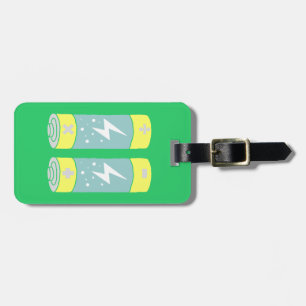 Étiquette À Bagage Batteries