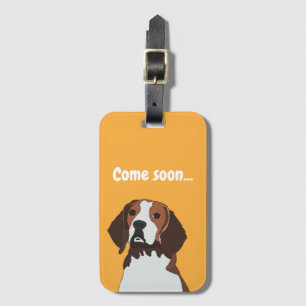 Étiquette À Bagage Beagle Amoureux des chiens beagle