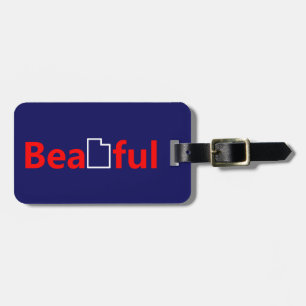 Étiquette À Bagage Beautiful