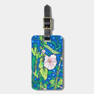 Étiquette À Bagage Beendweed Reed Fleurs sauvages d'été peinture flor