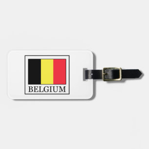 Étiquette À Bagage Belgique