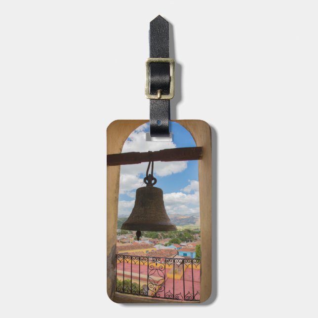 Étiquette À Bagage Bell dans un clocher d'église, Cuba (Devant Vertical)