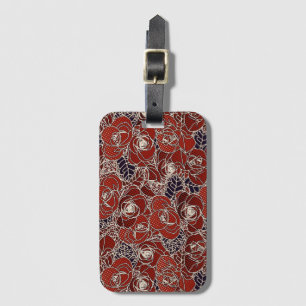 Étiquette À Bagage Belle étiquette de bagage avec la fente de carte