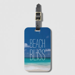 Étiquette À Bagage Belle Plage Bliss