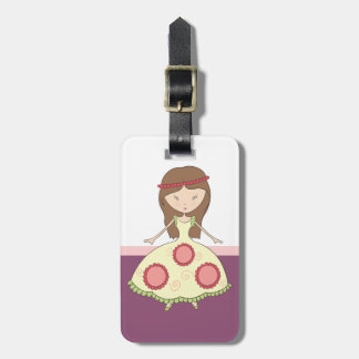 Étiquette À Bagage Belle princesse fille