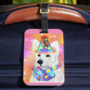 Étiquette À Bagage Berger allemand