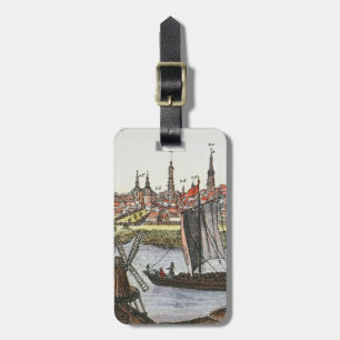 Étiquette À Bagage Berlin, Allemagne, 1737