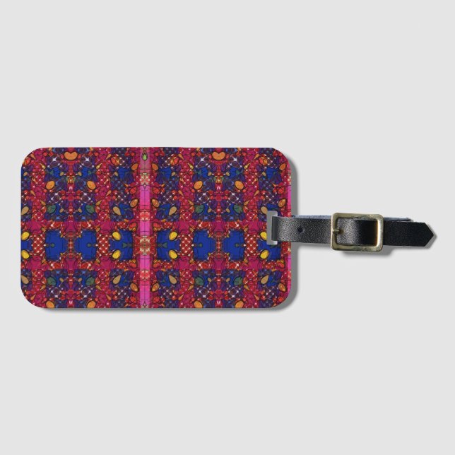 Étiquette À Bagage Berry Wall (Devant Horizontal)