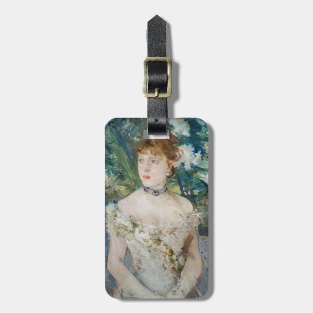 Étiquette À Bagage Berthe Morisot - Jeune fille dans une balle (Devant Vertical)