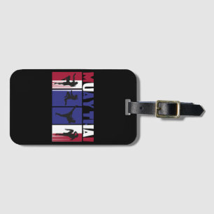 Étiquette À Bagage Best Muay Thai dad