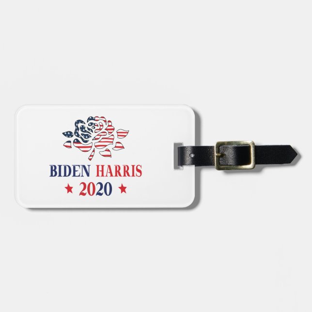 Étiquette À Bagage Biden Harris 2020 (Devant horizontal)