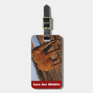 Étiquette À Bagage Big Red