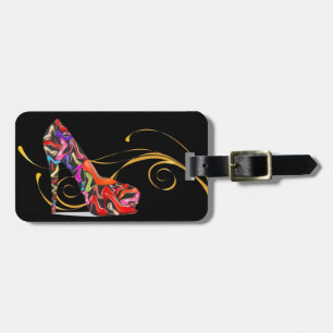 Étiquette À Bagage Bling Stiletto High Heel Bagage / Bag Tags