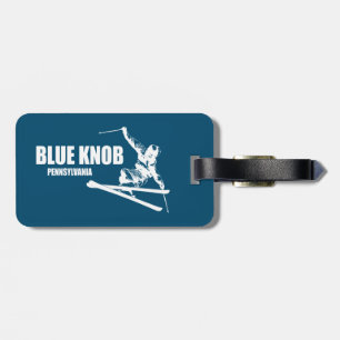 Étiquette À Bagage Blue Knob Pennsylvania Skier
