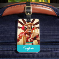 Bois kachina poupée photo bold nom personnalisé sc