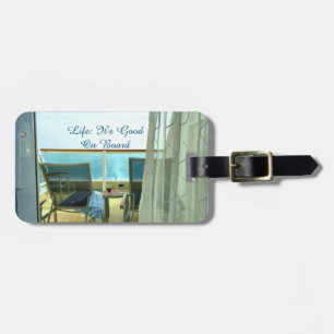 Étiquette À Bagage Bon à bord de personnaliser