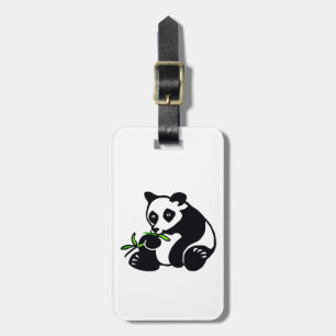 Étiquette À Bagage Bon Voyage ! - Ours de PANDA graphique - Conservat