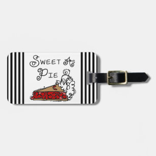Étiquette À Bagage Bonbon comme tarte