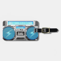 Boombox bleu
