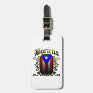 Étiquette À Bagage Boricua