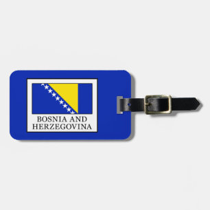 Étiquette À Bagage Bosnie-Herzégovine