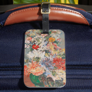 Étiquette À Bagage Bouquet de fleurs d'été   August Rieger