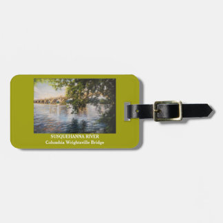 Étiquette À Bagage Bourse de Susquehanna RiverLuggage ou étiquette de