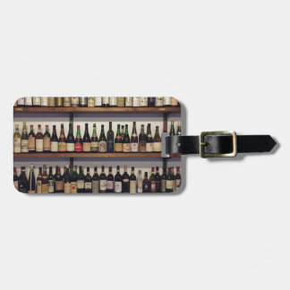 Étiquette À Bagage Bouteilles de vin