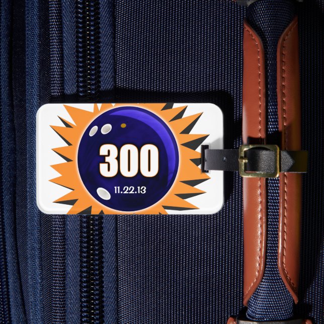 Étiquette À Bagage Bowling 300 - Bowling Ball Bag, (Insitu Rectoal 4)