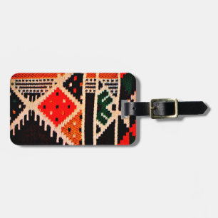 Étiquette À Bagage Broderie du plateau Najd