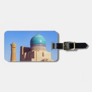 Étiquette À Bagage Bukhara, Ouzbékistan - mosquée Kalyan